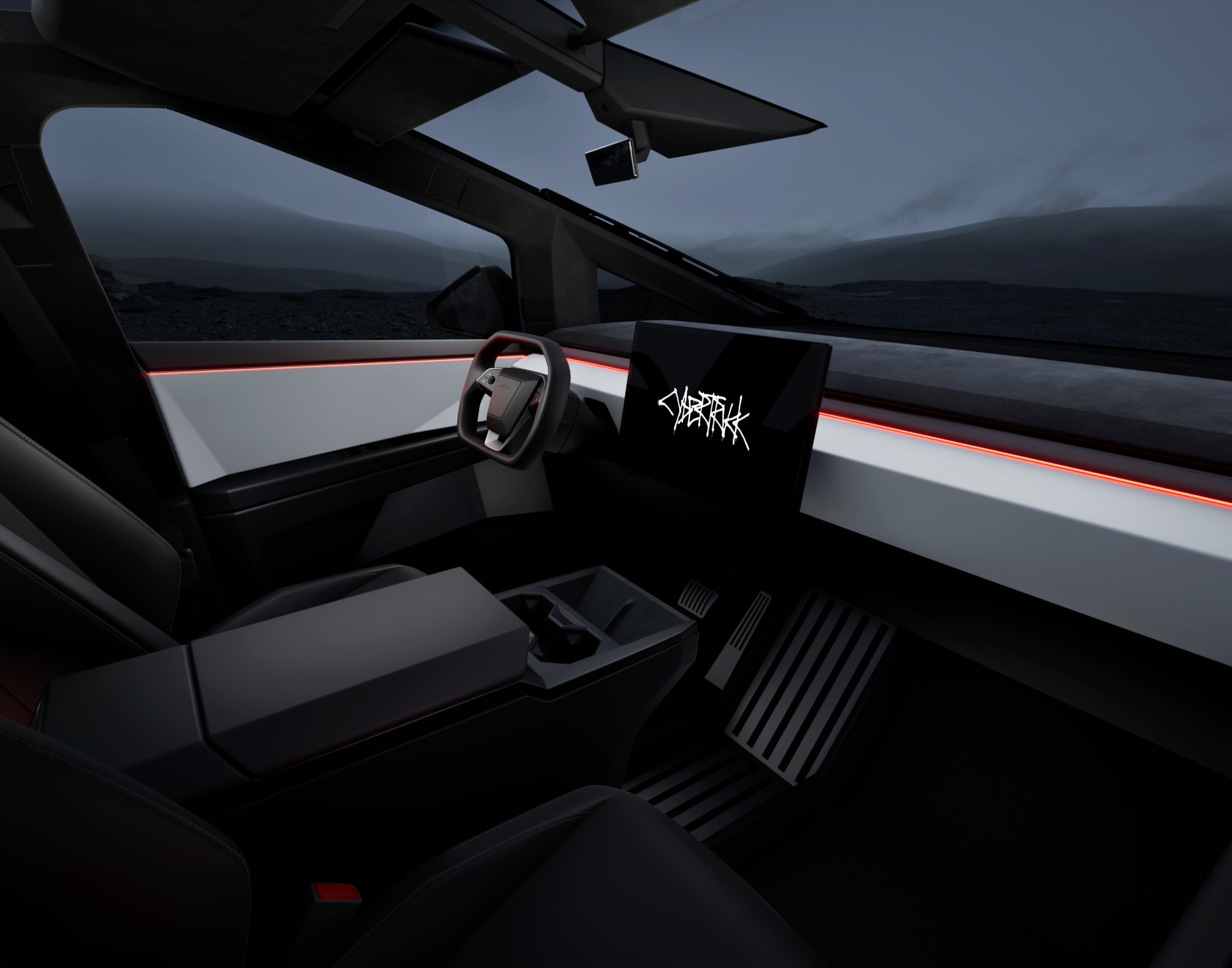 Tesla Cybertruck Interior