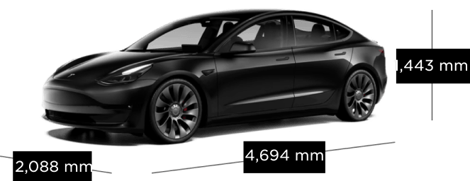 Especificaciones del Model 3