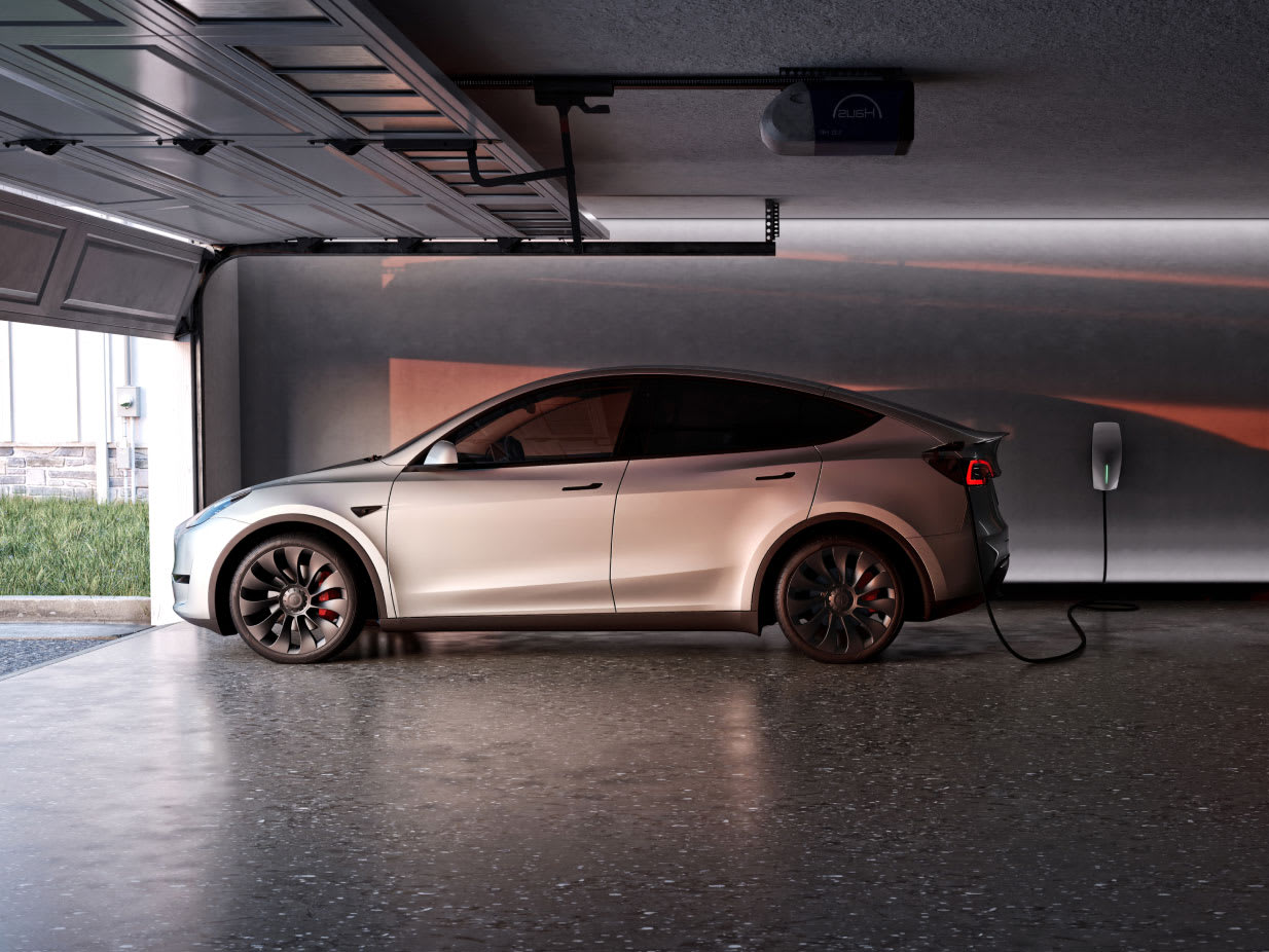 Model Y charge while you sleep