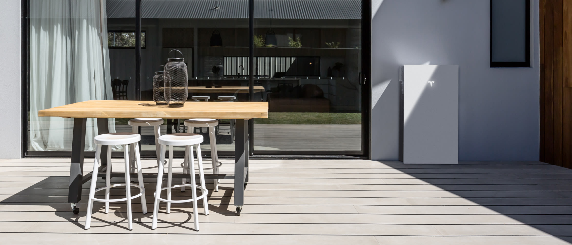 Home using Tesla Energy Products