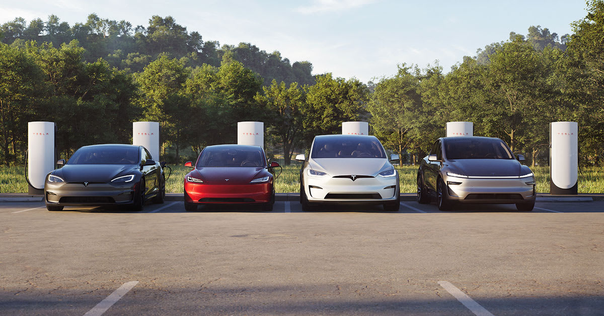 Tesla vehicles