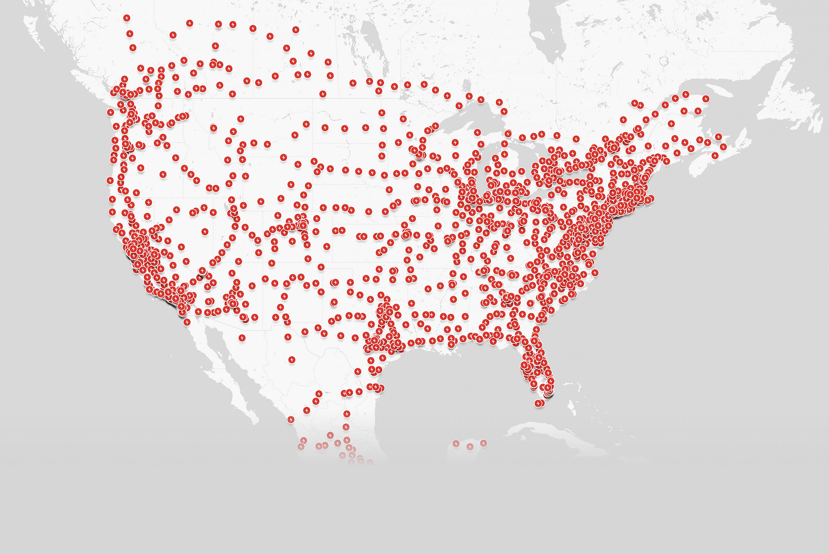 NA Supercharger Map