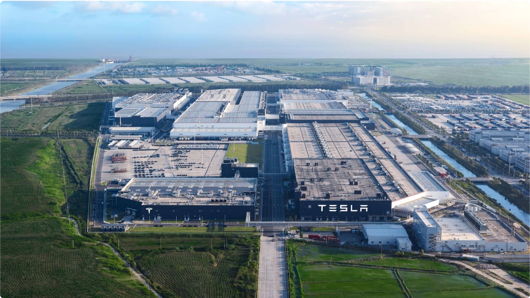 Gigafactory birds eye view