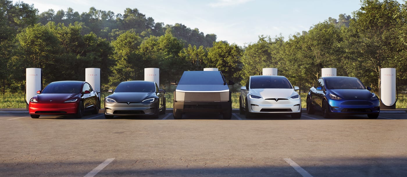 Tesla vehicles