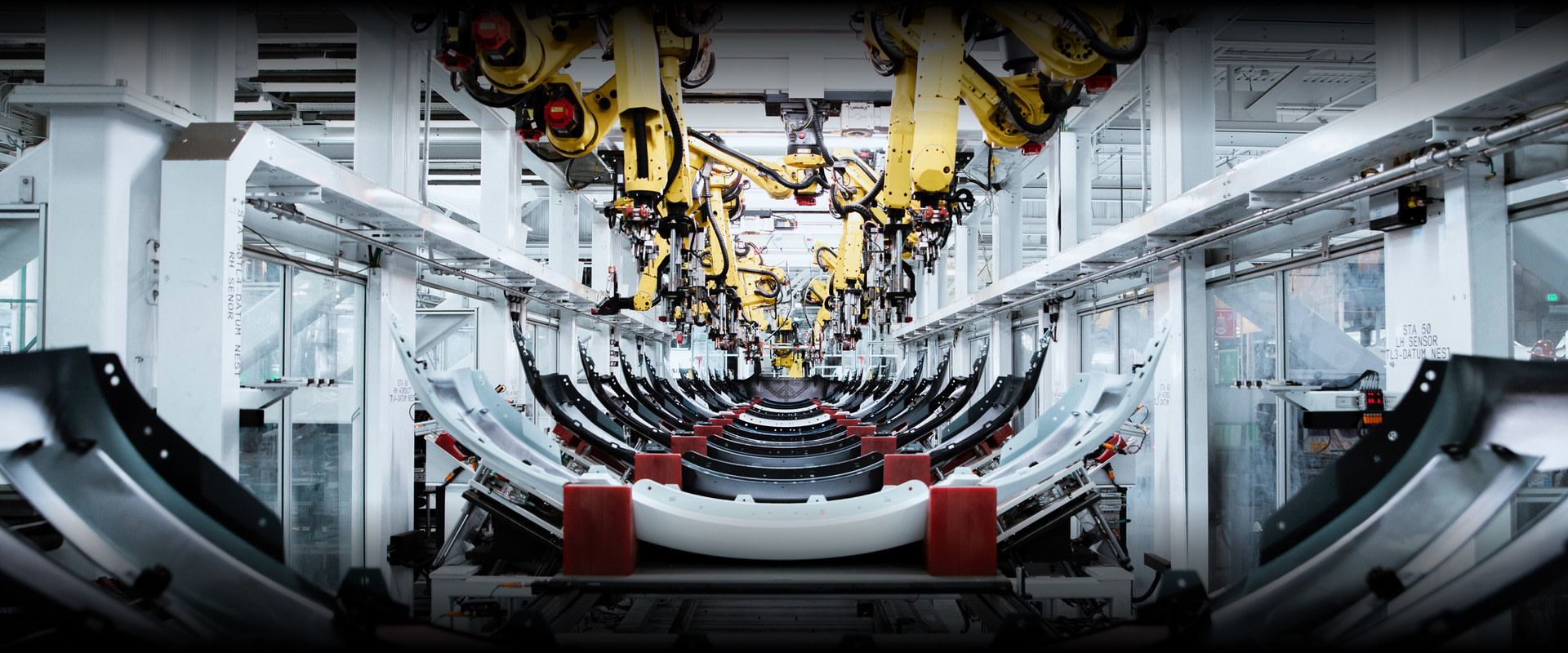 Tesla Factory Robots