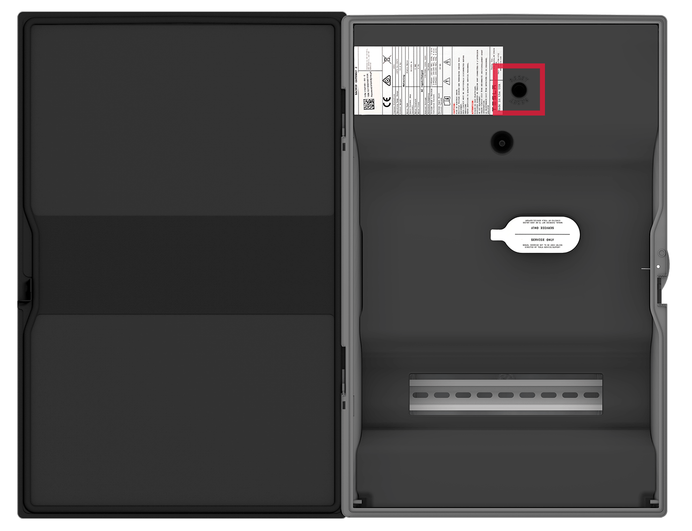 Powerwall Gateway 重設按鈕