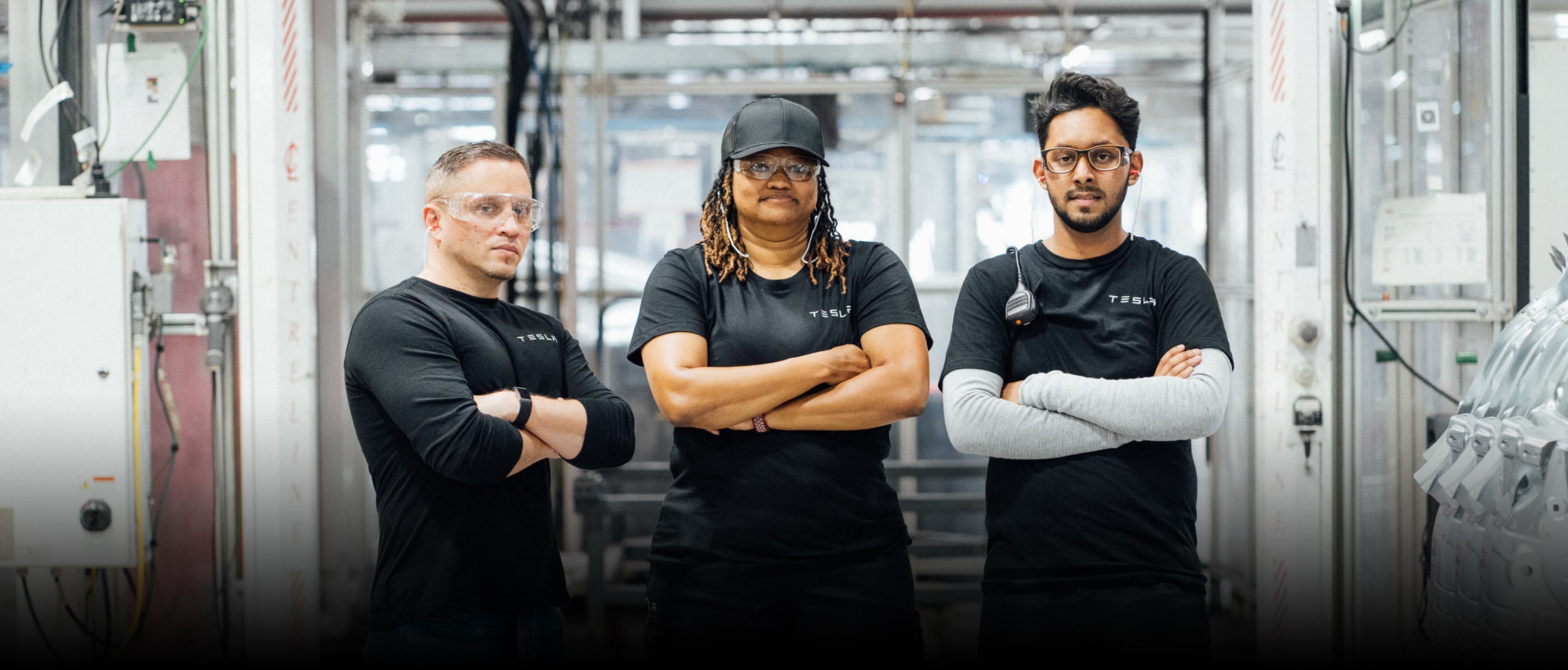 Tesla employees from Manufacturing Development Program