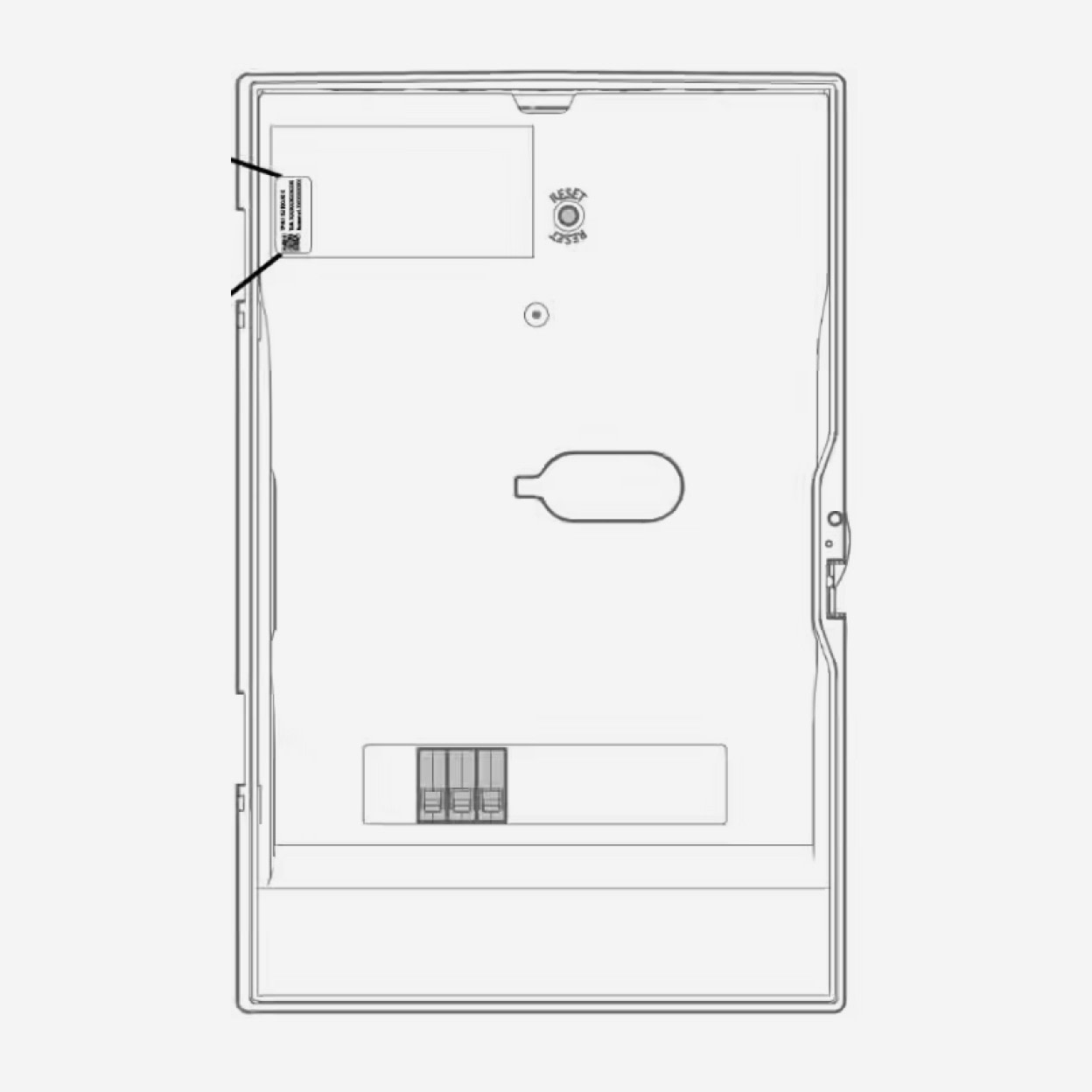 Schema di ripristino del Gateway Powerwall