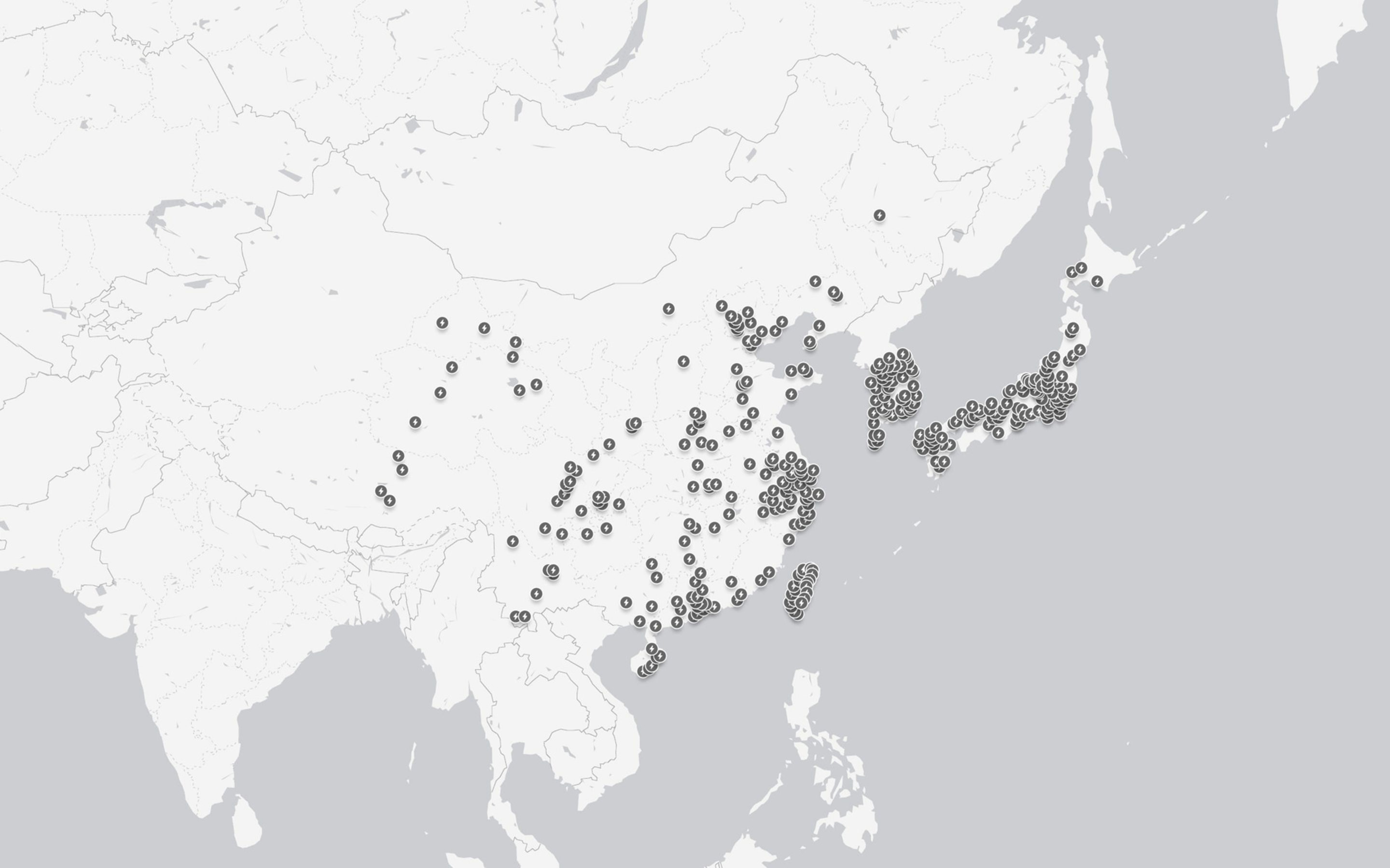 Destination Charging Map