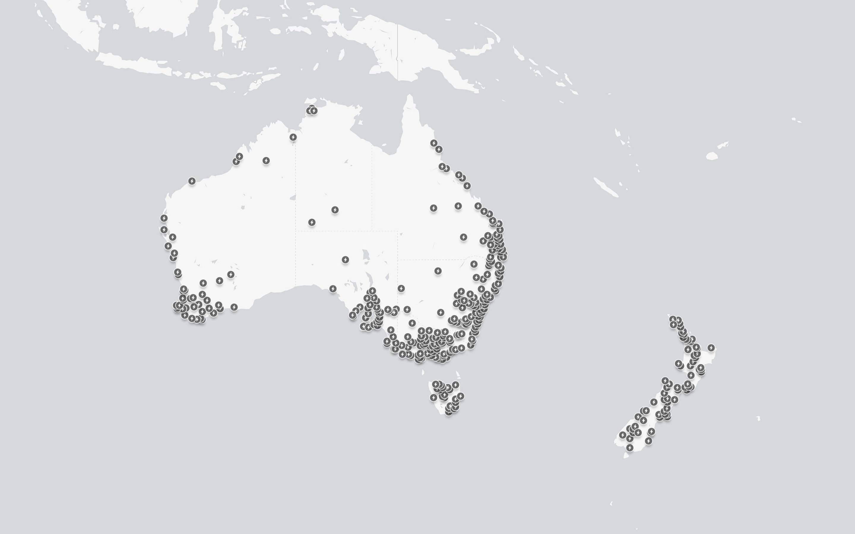 Destination Charging Map
