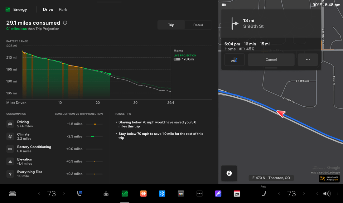 Tesla app